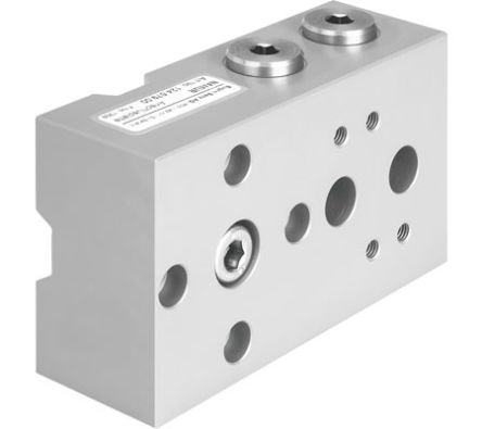 Festo VABS series G 1/4 Sub Base for use with Valves, 563396 [VABS-S7-S-G14]; 288-8548