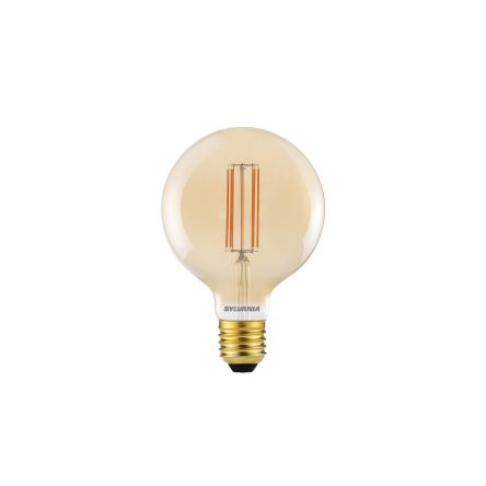 Sylvania ToLEDo Vintage E27 LED Bulbs 7 W(50W), 2000K, Candlelight, Round shape [30155]; 288-9708