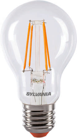 Sylvania ToLEDo Retro Chroma A60 Orange E27 SL E27 LED Bulbs 4 W, Orange, Pear shape [86306]; 288-9813