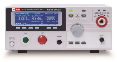RS PRO Safety Tester, 50V ac/dc Min, 5000 V ac, 6000 V dc Max [0]; 288-9860