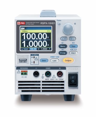 RS PRO Digital Bench Power Supply, 0 → 100V, 1A, 1-Output, 300VA [0]; 288-9864