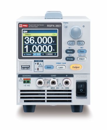 RS PRO Digital Bench Power Supply, 0 → 36V, 1A, 1-Output, 150VA [0]; 288-9866