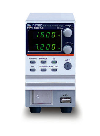 RS PRO Analogue, Digital Bench Power Supply, 0 → 160V, 0 → 7.2A, 1-Output, 360W [0]; 288-9870