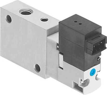 Festo 3/2 Open, Single Solenoid Pneumatic Solenoid Valve - Electrical M5 VOVG Series 24V dc, 560699 [VOVG-L10-M32U-AH-M5-1H2]; 289-0667