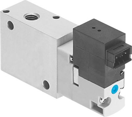Festo Monostable Pneumatic Solenoid Valve - Electrical M5 VOVG Series 24V dc, 560703 [VOVG-S12-M32C-AH-M5-1H2]; 289-0672