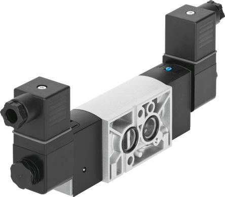 Festo 5/2 Double Solenoid Pneumatic Solenoid Valve - Electrical NPT 1/4 VSNC Series 24V dc [VSNC-F-B52-D-N14-FN-1A1-EX4-A]; 289-0718