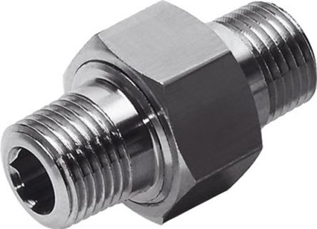 Festo ESK-1/8-3/8 Series Nipple, R 1/8 to R 3/8, 534155 [ESK-1/8-3/8]; 289-0821