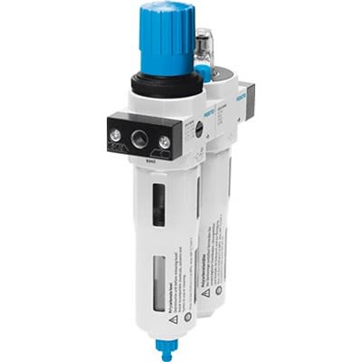 Festo FRC Filter Regulator, 40μm, G 1/2, Automatic, 12 bar, 192645 [FRC-1/2-D-7-O-MIDI-A]; 289-0839