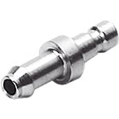 Festo Nickel Plated Brass Pneumatic Quick Connect Coupling [KS1-CN-2]; 289-0900
