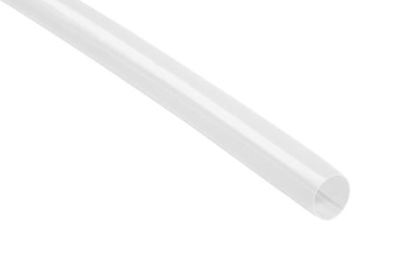 HellermannTyton Heat Shrink Tubing, Clear 1.39mm Sleeve Dia. x 1.22m Length 2:1 Ratio, 336 Series [336-00149 TFE2-22-PTFE-CL]; 289-1133