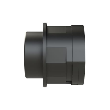 Straight Connector, Conduit Fitting, 48mm Nominal Size, M50, Polyamide 6, Black [ALND-M508]; 289-1171