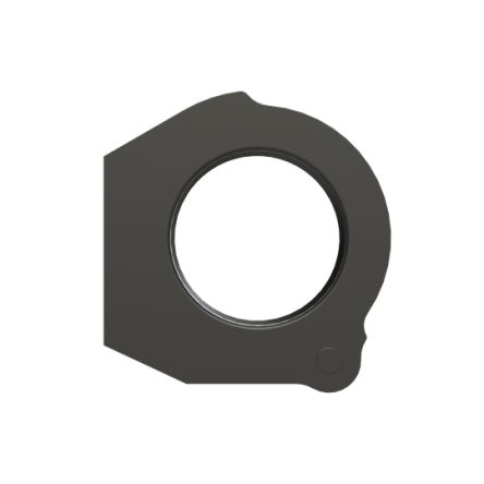 One Piece Tube Clamp, Conduit Fitting, 29mm Nominal Size, Polyamide 6, Black [BSH-R29]; 289-1191