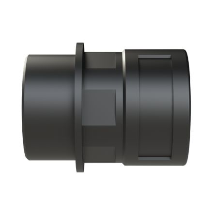 Straight, Conduit Fitting, 29mm Nominal Size, M40, Polyamide 6, Black [BVND-M409GT]; 289-1208