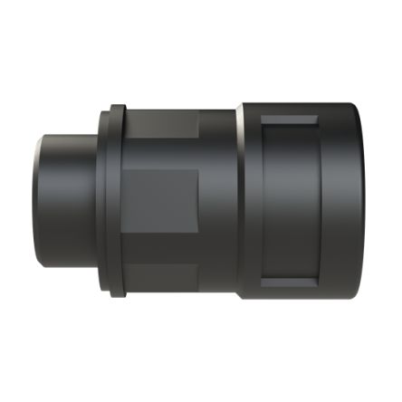 Flexible Fitting, Conduit Fitting, 17mm Nominal Size, M20, Polyamide 6, Black [BVNV-M207]; 289-1225
