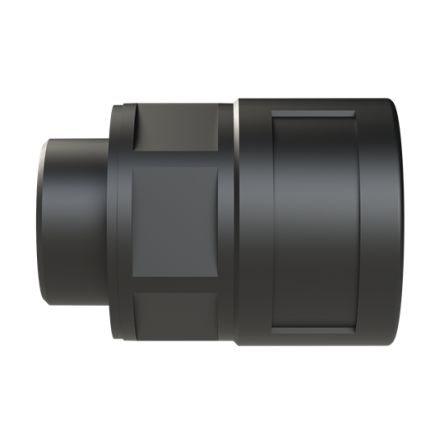 Flexible Fitting, Conduit Fitting, 23mm Nominal Size, M25, Polyamide 6, Black [BVNV-M253]; 289-1226
