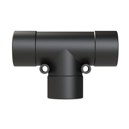 T Piece, Conduit Fitting, 23mm Nominal Size, Polyamide 6, Black [BVTD-232323GT]; 289-1239