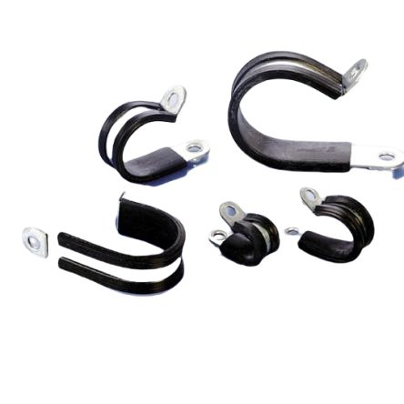 Screw Connector, Conduit Fitting, 10mm Nominal Size, Galvanised Steel, Black [SGB-09]; 289-1333