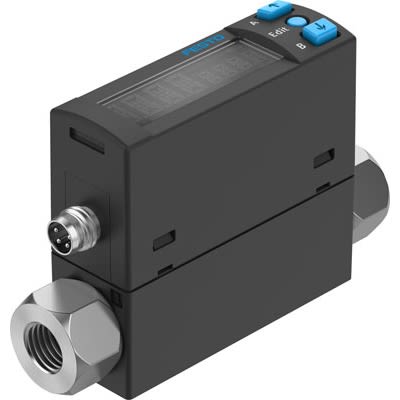 Festo SFAH Series Flow Sensor for Air, 2 l/min Min, 100 L/min Max [SFAH-100U-G14FS-PNLK-PNVBA-M8]; 289-1446