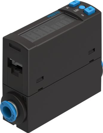 Festo SFAH Series Flow Sensor for Air, 1 l/min Min, 50 L/min Max [SFAH-50U-Q8S-PNLK-PNVBA-L1]; 289-1459