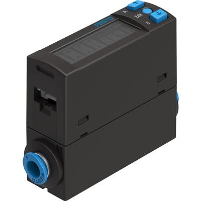 Festo SFAH Series Flow Sensor for Air, 0.1 l/min Min, 5 L/min Max [SFAH-5U-Q6S-PNLK-PNVBA-L1]; 289-1461