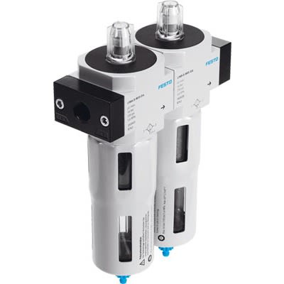 Festo LFMBA series 0.01μm G 3/4 1bar to 16 bar Pneumatic Filter with Manual drain [LFMBA-3/4-D-MIDI-DA]; 289-1684