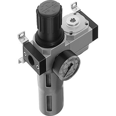 Festo LFR Filter Regulator, 40μm, G 1/4, Automatic, 20 bar, 185712 [LFR-1/4-D-MIDI-KA-A]; 289-1701