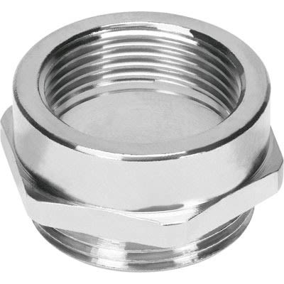 Festo, Conduit Fitting, M40, Nickel Plated Brass, Silver [MKA-PG29-M40]; 289-1732