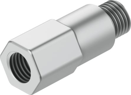 Festo M5 Nickel Plated Brass Adapter [NPFC-E1-2M5-FM]; 289-1859