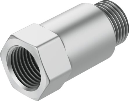 Festo G 1/4 Nickel Plated Brass Adapter [NPFC-E2-2G14-FM]; 289-1860
