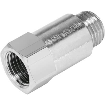 Festo G 1/4 Nickel Plated Brass Adapter [NPFC-E3-2G14-FM]; 289-1861