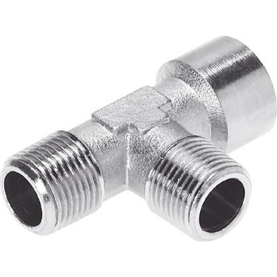 Festo NPFC-T-2R18 Series, R 1/8 to G 1/8, Threaded Connection Style, 8030259 [NPFC-T-2R18-G18-MMF]; 289-1932