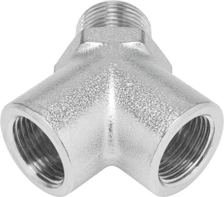 Festo NPFC-Y-R12-2G12-MFF Series Y Fitting, R 1/2 to G 1/2, Threaded Connection Style, 8030234 [NPFC-Y-R12-2G12-MFF]; 289-1963