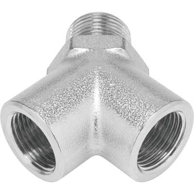Festo NPFC-Y-R18 Series, R 1/8 to G 1/8, Threaded Connection Style, 8030231 [NPFC-Y-R18-2G18-MFF]; 289-1965