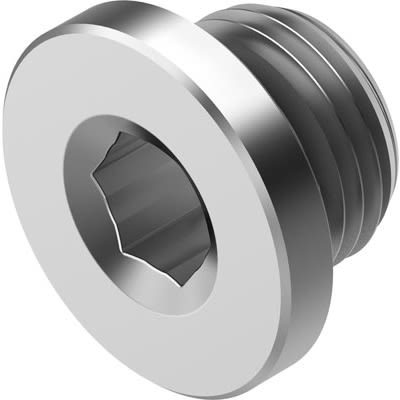 Festo NPQR-BK-G18 Series, G 1/8 Male, Threaded Connection Style, 8085673 [NPQR-BK-G18]; 289-1973