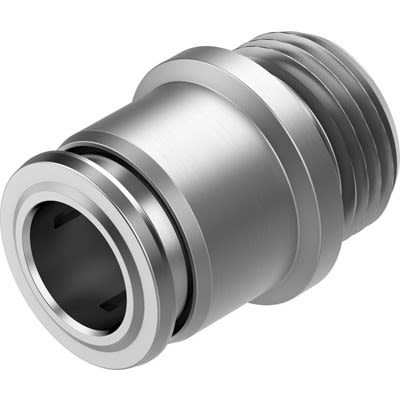Festo NPQR-DK-G Series Push-in Fitting, G 3/8 Male, 8085667 [NPQR-DK-G38-Q10]; 289-1983