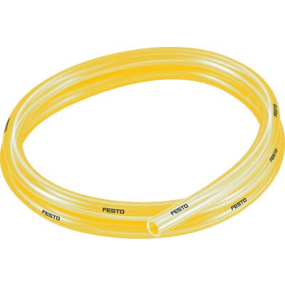 Festo Yellow Round Plastic Tube x 12mm OD x 8mm ID [PUN-H-12X2-TGE]; 289-2022