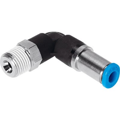 Festo QSK Series, R 3/8 Male, Threaded Connection Style, 153437 [QSKL-3/8-12]; 289-2030