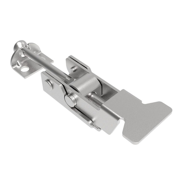 SOUTHCO Over-center Draw Latch, Medium Size, Type A Keeper, Stainless Steel, Passivated, Without vinyl grip [A1-10-501-40]