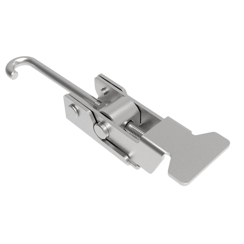 SOUTHCO Over-center Draw Latch, Medium Size, Without Keeper, Stainless Steel, Passivated, Without vinyl grip [A1-11-502-40]