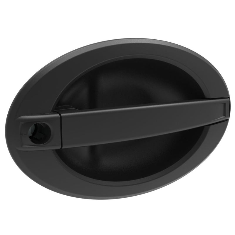 SOUTHCO Actuator, Single or Multi Point, Without Cable Bracket, Flush Mount, Locking, Nylon, Black [AC-11-291-11]