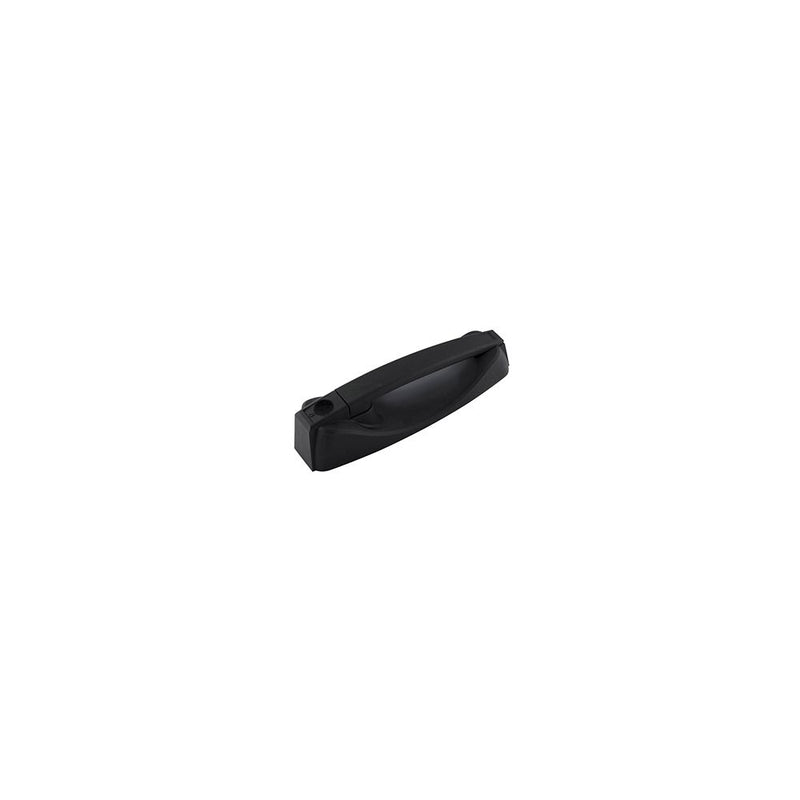 SOUTHCO Actuator, Single Point, Direct Pull, Large Handle, Surface Mount, Key Locking, Lockplug Sold Separately, Nylon, Black [AC-15-191-11]