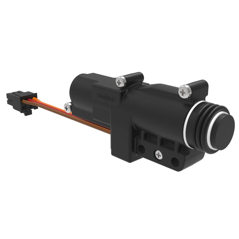 SOUTHCO Electronic Actuator, 12 Volt, Stripped and Tinned,IP67, Extend and Hold, Bulk Packaged [AC-EM-102-1022-1]