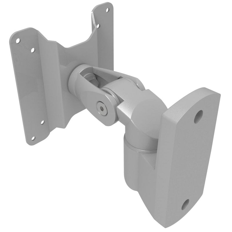 SOUTHCO Monitor Mount, Tilt & Swivel, Wall Mount, Aluminum Alloy, Silver [AV-B30-10K243-70]