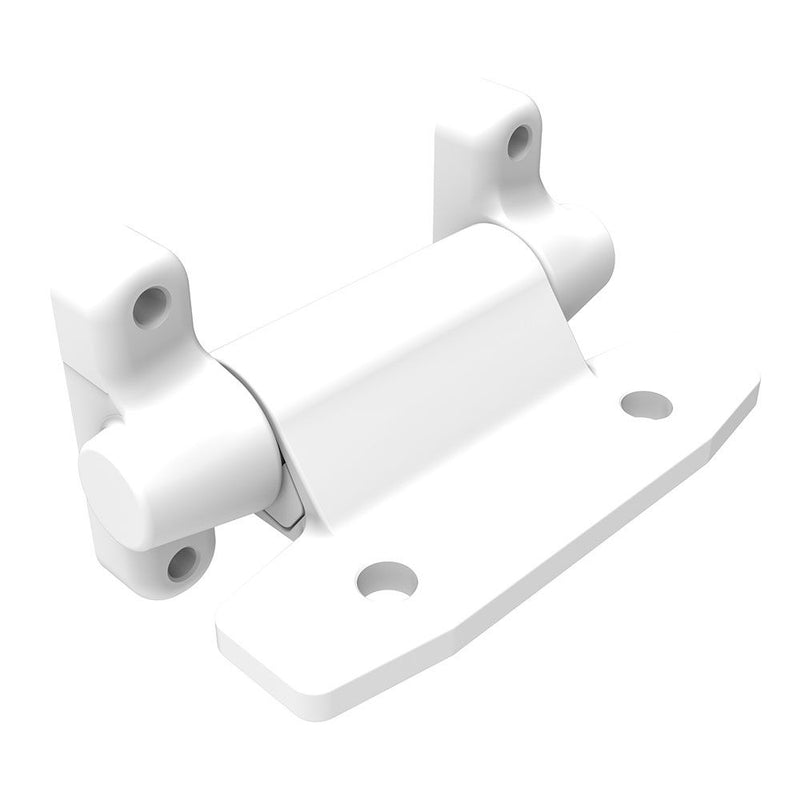 SOUTHCO Monitor Mount, Tilt, Without Mounting Plate, Aluminum Alloy,Powder Coat, White [AV-D25-2T080R-76]