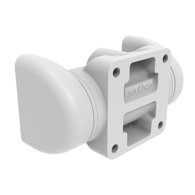 SOUTHCO Monitor Mount, Tilt, Aluminum Alloy, Powder Coat, White [AV-D30-5T0101-76]
