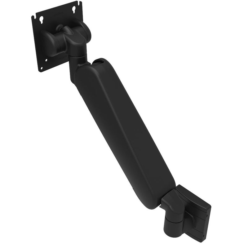 SOUTHCO Monitor Mount, Height Adjusting, Single Arm, Aluminum Alloy, Powder Coat, Black [AV-D32-30V143-50]