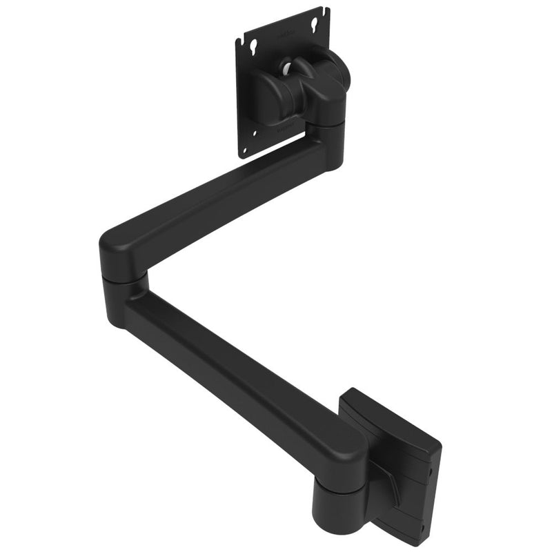 SOUTHCO Monitor Mount, With VESA Mounting Plate, Wall Mount, Front Fastened, Aluminum Alloy, Powder Coat, Black [AV-D32-46D141-50]