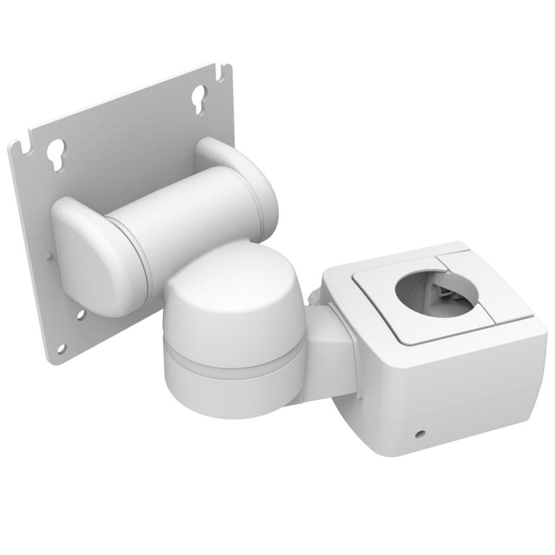 SOUTHCO Monitor Mount, Tilt & Swivel, Pole Mount, Aluminum Alloy, Powder Coat, White [AV-D40-13K164-76]