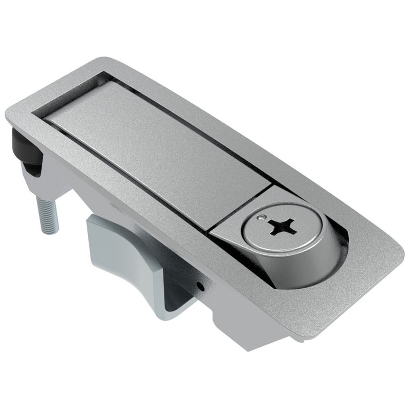 SOUTHCO Compression Latch, Lever Latch, Tool Locking, Phillips Recess, 1-5mm Panel, 23-46mm Grip, Not Sealed, Zinc Alloy, Chrome Plated, Textured [C2-33-101]