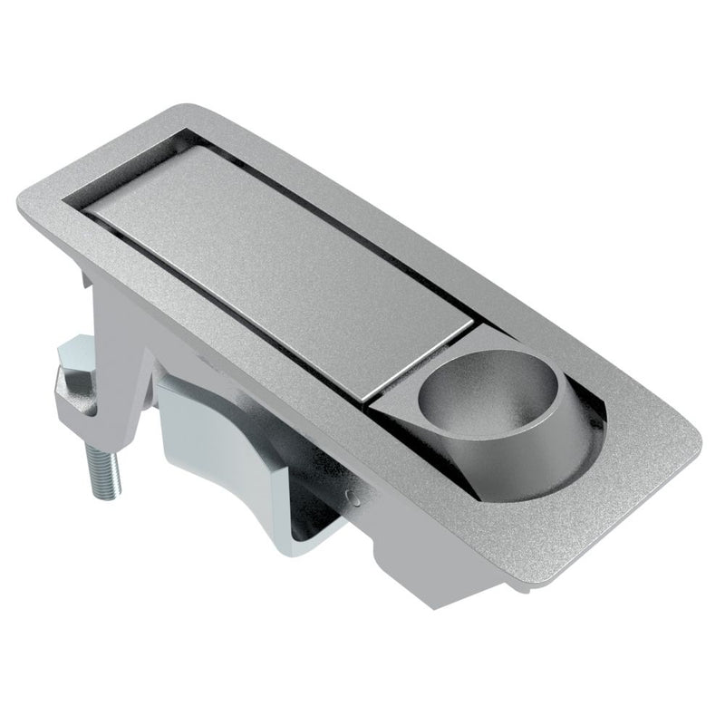 SOUTHCO Compression Latch, Lever Latch, Key Choice, Locking without Lock Core, 1-5mm Panel, 23-46mm Grip, Not Sealed, Zinc Alloy, Chrome Plated, Textured [C2-33-131]